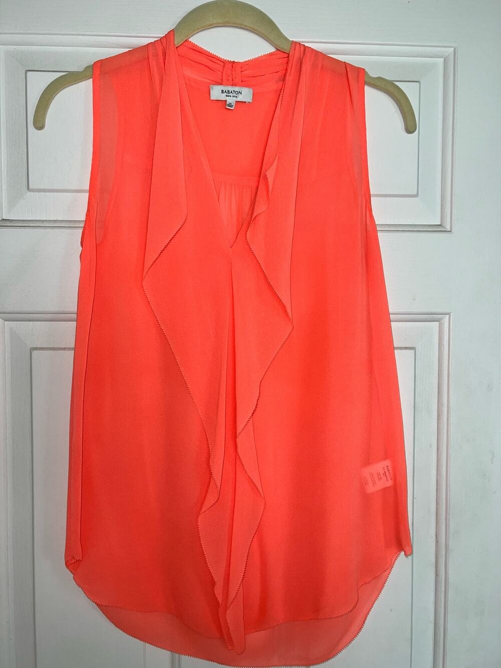2 Babaton 100% Silk blouses- size XS